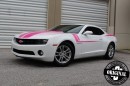 Chevrolet Camaro with Hot Pink stripe package
