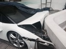 Parking Valet crashes Lamborghini