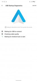 Herramienta de diagnóstico de inicio USB de Android Auto