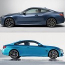 BMW 4 Series visual comparison