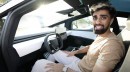 The first Tesla Cybertruck officially in Dubai