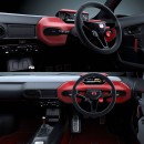 Modern Honda Integra Type R rendering by Jordan Rubinstein-Towler
