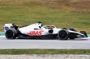 Haas F1 team drops Russian sponsor from livery for final day of pre-season testing