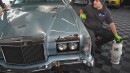 1974 Lincoln Continental Mk IV Gets First Wash in Too Many Years