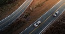 2019 Audi e-tron SUV at Pikes Peak
