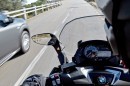 BMW Motorrad Side View Assist blinker in action