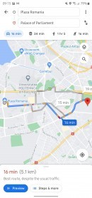 Agregar la ruta de Google Maps a la pantalla de inicio