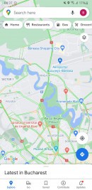 Google Maps dark mode on Android