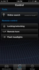 My BMW Remote App on BMW's iDrive