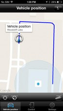 Last Mile App on BMW's iDrive