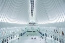The Oculus is the main transit center for the World Trade Center