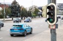 Audi's system allows the vehicle to communicate with traffic control systems