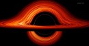 Hubble images point to the existence of a mid-size black hole
