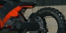 The Baxley Moto concept is electric, hubless and quite a standout