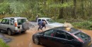 Crossing a Flooded Ford