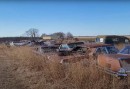 car junkyard in Aline, Oklahoma
