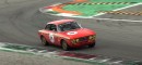 classic Alfa Romeo race cars at Monza