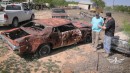1970 Pontiac GTO from Great Texas MOPAR Vehicle Hoard Auction showcased before sale