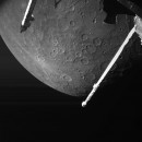 The BepiColombo mission captured this view of Mercury on 23 June 2023