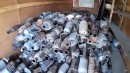Hundreds of stolen catalytic converters found at seven Texas homes