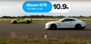 Huracan Gets Challenged by a 700-HP GT-R and Cayenne Turbo GT, Doesn't Seem Fazed