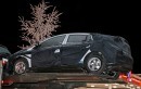Hybrid Hyundai Elantra-like prototype