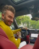 David Beckham and Maserati Grecale