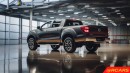 2025 Mazda BT-50 rendering by Rcars
