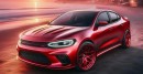 Dodge Neon Turbo rendering by moparinsiders