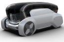 M.Vision S concept car from Hyundai Mobis, the pod for shared mobility that can read your mood