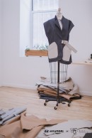 Re:Styled capsule collection includes car seat leftover materials from Hyundai, put into clothes by Zero + Maria Carnejo
