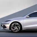 Hyundai Ioniq 6 Coupe and Shooting Brake renderings