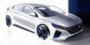 Hyundai Ioniq official sketch