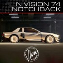 Hyundai N Vision 74 G-Body Notchback rendering by jlord8