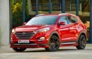 Hyundai Tucson Sport Has Body Kit, Quad Pipes and 204 HP 1.6L Turbo