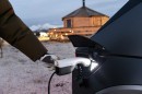 Hyundai Ioniq 5 V2L at reindeer farm in Norway
