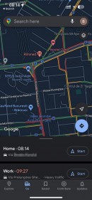 Google Maps Go tab