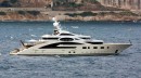 Lurssen delivered Ace in 2012 with a very striking design, it now travels as Eye and a new superstructure