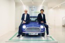 Sir Paul Smith and Oliver Heilmer, Head of MINI Design
