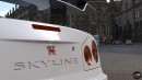 R34 Nissan Skyline GT-R CGI restomod by Evrim Ozgun