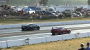 RHD Toyota Supra A80 vs. Audi R8 V10 drag race on Wheels Plus
