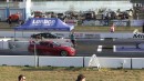 RHD Toyota Supra A80 vs. Audi R8 V10 drag race on Wheels Plus