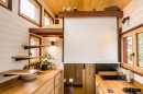 Idleness Turnkey Tiny Home Projector Screen
