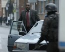 Idris Elba as Luther and his favorite battered 1990 Volvo 740 GL