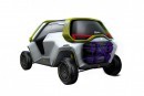IED Tracy, a small, all-terrain EV with seating for 6