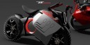 Ducati futuristic electric superbike concept