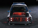 1984 Dodge Caravan rendering by abimelecdesign for SpeedKore