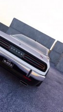 Dodge Challenger Black Ghost R/T and Dark Horse renderings