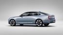 Electric Volvo S90 conceived by Theottle
