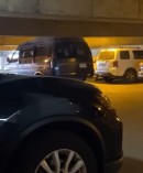 Watch This Driver Damage His Van